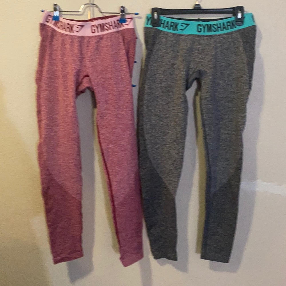 Gymshark workout leggings.
